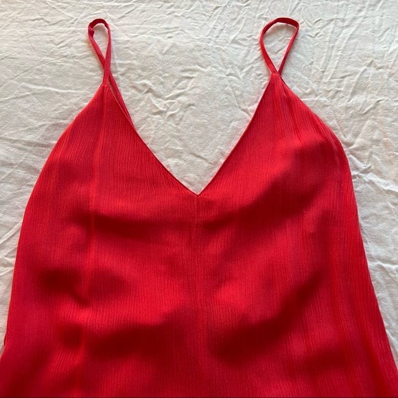 ASOS DESIGN Deep V Strappy Back Wide Leg Jumpsuit - Picture 3 of 7